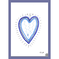 Coeur bleu